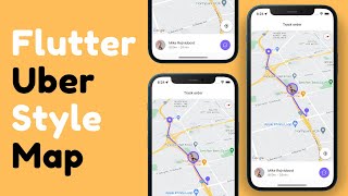 Flutter Google Map With Live Location Tracking [upl. by Streetman]