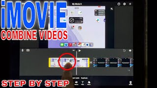 iMovie Tutorial  Split Screen Side by Side Video How To [upl. by Liva456]