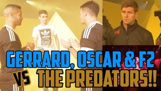 Oscar Gerrard KSI amp F2 vs The Predators AdidasUk PredatorInstinct Launch Event [upl. by Tillinger758]