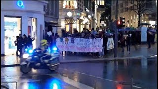 FrauenDEMO Internationaler Frauentag 8 März 2018 in Hamburg [upl. by Lonnard]