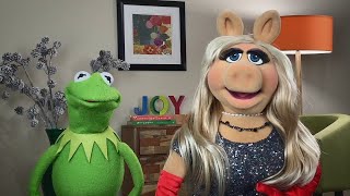 Miss Piggy and Kermit the Frog Lead Some Vocal WarmUps  The Disney Holiday Singalong [upl. by Anetsirhc]