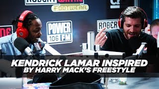 Kendrick Lamar Inspired By Harry Macks Freestyle [upl. by Godart]