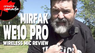 Moza Mirfak WE10 Pro Wireless Mic Unboxing Test and Review [upl. by Asiuqram]