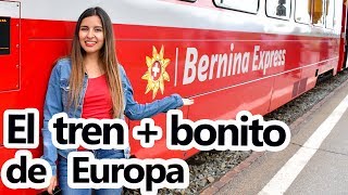 Paseo en Tren  Alpes Suizos y el Bernina Express  Latinos en Europa [upl. by Linnette674]