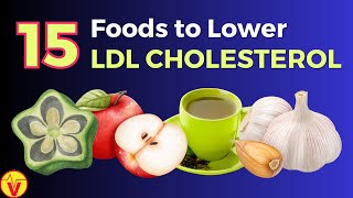 15 Foods to Lower LDL Cholesterol Levels  VisitJoy [upl. by Aiyt541]