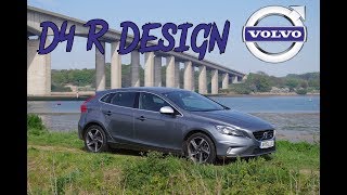 Volvo V40 D4 R Design Review [upl. by Aicek532]