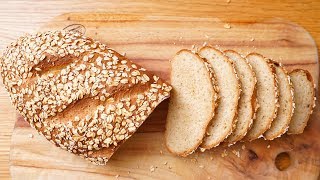 Muscovado Sugar Oatmeal whole wheat bread Recipe 마스코바도 설탕을 넣은 오트밀 통밀 브레드 만들기 [upl. by Fauver]