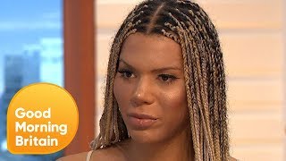 Transgender Model Defends Her Comments Claiming All White People Are Racist  Good Morning Britain [upl. by Ahcire]