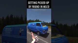 My Summer Car Online Random Guy Picks Me Up shorts msc mysummercar [upl. by Annadroj]