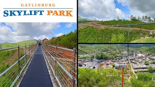 Gatlinburg SkyLift Park amp SkyBridge Full Tour [upl. by Ruberta]