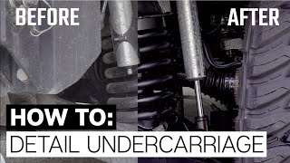 How To Detail A Dirty Undercarriage  Chemical Guys [upl. by Dreher]