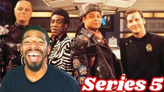 Red Dwarf S5 E6  Back to Reality  AMERICAN REACTS [upl. by Tnafni]