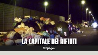 Impianti fermi personale scarso e mezzi rotti così a Roma i rifiuti restano in strada [upl. by Markiv]