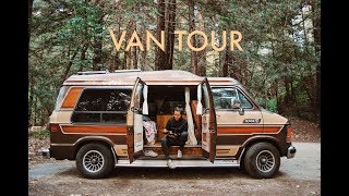 Van Life Tour  Our simple DIY offgrid home on wheels [upl. by Snyder]