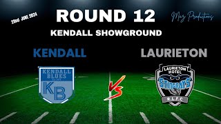 HASTINGS LEAGUE  KENDALL BLUES Vs LAURIETON STINGRAYS  ROUND 12  29 JUNE 2024 [upl. by Layne]