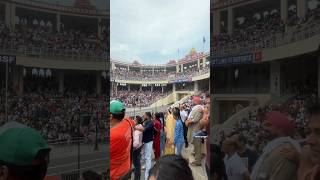 Watch Beating Retreat ceremony at AttariWagah border on the eve of Independence Day [upl. by Ellehs]