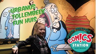 onride Urbanus huis in Tollembeek  Comics Station Antwerpen [upl. by Ethbinium]