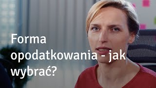 Forma opodatkowania  jak wybrać QampA [upl. by Tamaru]