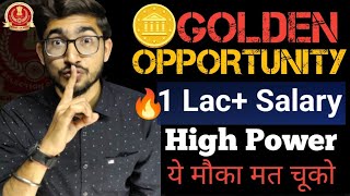 Golden Opportunity for beginners🔥🎯  1 Lac Salary Job of 2023  Big Govt Job Vacancy 2023 [upl. by Melicent808]