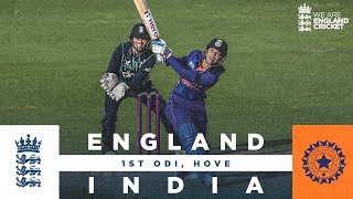 Mandhana Shines Again  Highlights  England v India  1st Womens Royal London ODI 2022 [upl. by Neeneg]