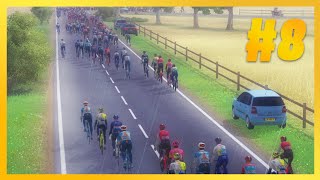 CROSSWIND CHAOS 8  Pro Cycling Manager 2024  REMBE Pro Cycling Career [upl. by Forester231]