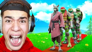 Sfilata di Moda di Sole TARTARUGHE NINJA su Fortnite [upl. by Cailly]