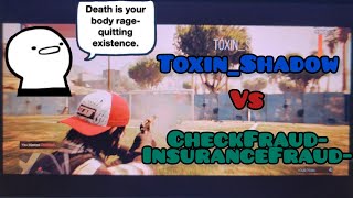 PS5  GTA5 ToxinShadow MEDS VS InsuranceFraud amp CheckFraud MiniMurkTown Session [upl. by Bandler]