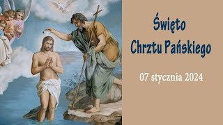 0701 g1300 Święto Chrztu Pańskiego  Msza święta na żywo  NIEPOKALANÓW – bazylika [upl. by Pearson]