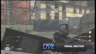 GameBattles Live  MW2 4v4 Showdown Tournament Finals  Game 3 Part 2 [upl. by Dusty709]