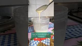 Leche condensada casera  Lecherita Casera [upl. by Tobiah]