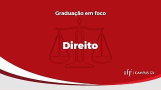 Graduação em Foco DIREITO [upl. by Ahseinaj535]