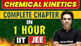 CHEMICAL KINETICS in 1 Hour  Complete Chapter for JEE MainAdvanced [upl. by Afihtan611]