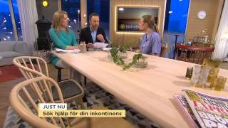 Då ska du behandla inkontinens  Nyhetsmorgon TV4 [upl. by Eileme]