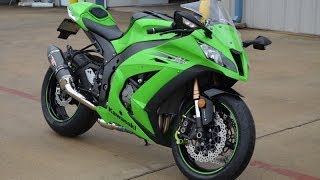 2011 ZX10R ABS Ninja Set up for going the distance [upl. by Yesima]