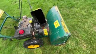 MTD YardMan Snowblower 9hp 27” For Sale 300 4K Video [upl. by Ylesara822]