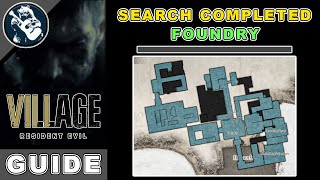 Search Completed Foundry in Resident Evil 8 Village  Items Location  Heisenberg Factory [upl. by Anitnemelc]