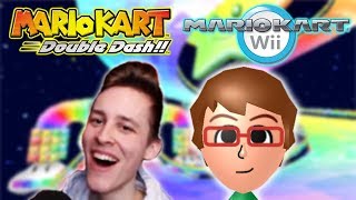 Double Dash Tracks in Mario Kart Wii 200cc w TWD98 [upl. by Hong]