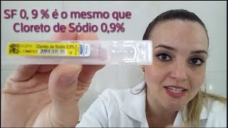 O que é SF 09  Cálculo de Medicação  Aula 06 [upl. by Ibok]