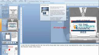 Using Presenter View in Powerpoint [upl. by Acirret]