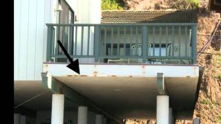 Stucco J Metal Problem At Balcony  Rusting Metal House Damage [upl. by Kurth]