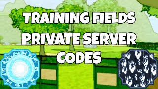 25 Private Server Codes For Training Fields  Shindo Life [upl. by Oos]