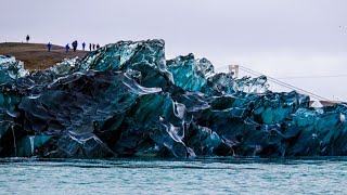 Incredible Massive Glacier Collapse Videos [upl. by Airrotal]