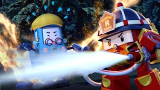 Turn Off the Fire Safely│POLIs Safety Story│Animation for Kids│Fire Truck│Robocar POLI TV [upl. by Cannice402]