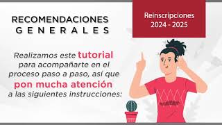 Reinscripciones 2024  2025 [upl. by Nasho]