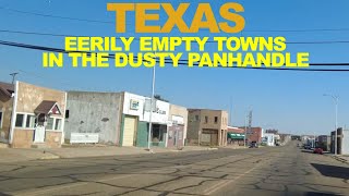 TEXAS Eerily EMPTY Towns In The Dusty Panhandle [upl. by Boru]