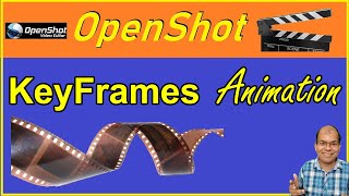 How to use keyframes in Openshot  Making Keyframe animation in Openshot with Zoom effect [upl. by Courtland]