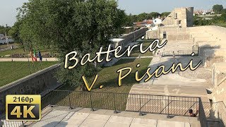 Batteria V Pisani Museum  Italy 4K Travel Channel [upl. by Ettennyl]