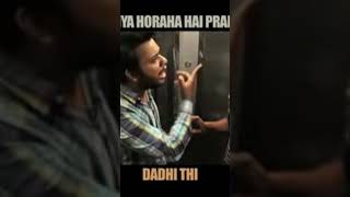 Nadir Ali prank in lift 🤣Nadir ali prank video short [upl. by Lauder]