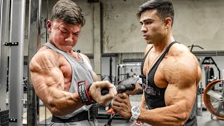 7 EXERCISE ARM WORKOUT W IFBB PHYSIQUE PRO ISMAEL MARTINEZ  Tristyn Lee [upl. by Yevad]