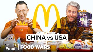 US vs China McDonald’s  Food Wars  Insider Food [upl. by Guenevere]